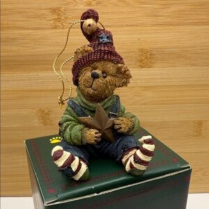 Boyds Bears Bear-A-Star Christmas Ornament #25734